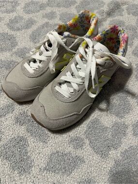 Womens New Balance Sneakers with Floral Lining